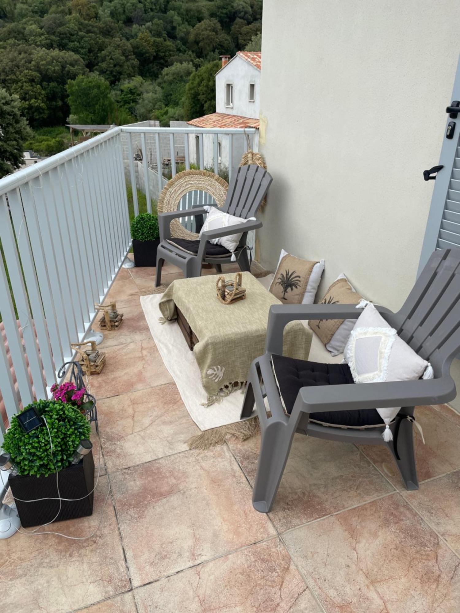 Casa Basgiu, Chambres Avec Balcon Et Table D'Hotes Zilia Bagian luar foto
